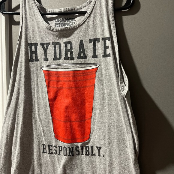 Grey men’s tank top - Picture 2 of 2